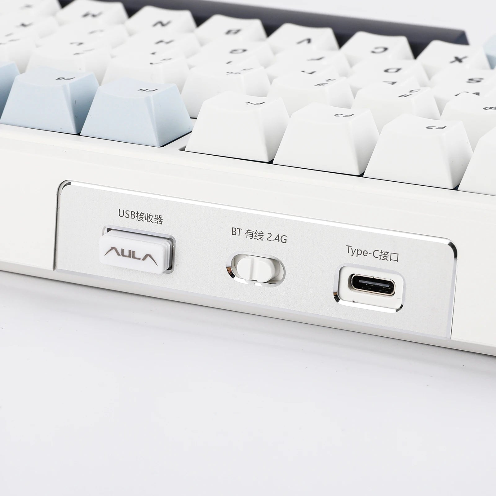 EPOMAKER x AULA F99 98% Gasket-Mounted Wired/BT/2.4GHz Wireless NKRO Mechanical Keyboard North-facing RGB 8000mAh Battery