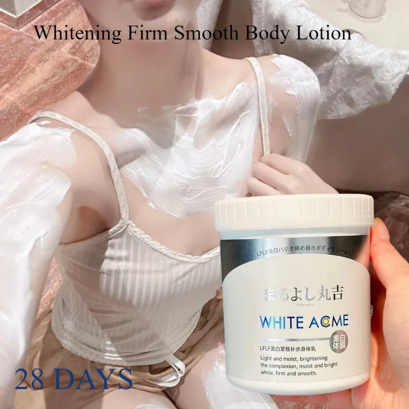 Japanese Niacinamide Whitening Body Mask Firm Smooth Brightening Moisturizer Lotion Improve Dullness