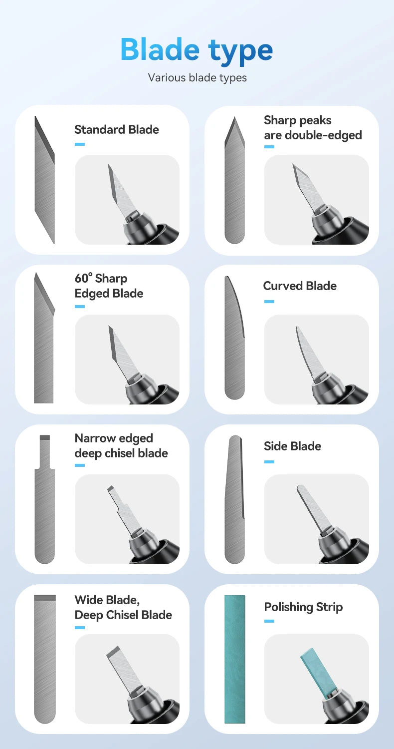 Awgem KE1 Handheld Ultrasonic Cutter Ultrasonic Cutting Knife DIY Electric Carving Tool for Plastic/Resin/3D Printing/Textile