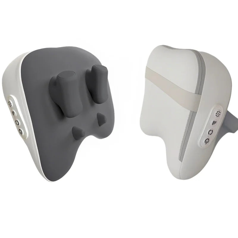 Shiatsu Neck Massager Wireless Rechargeable Heat Therapy - Tidesmit Relaxation Treatment New Upgrades 2 Tidesmit