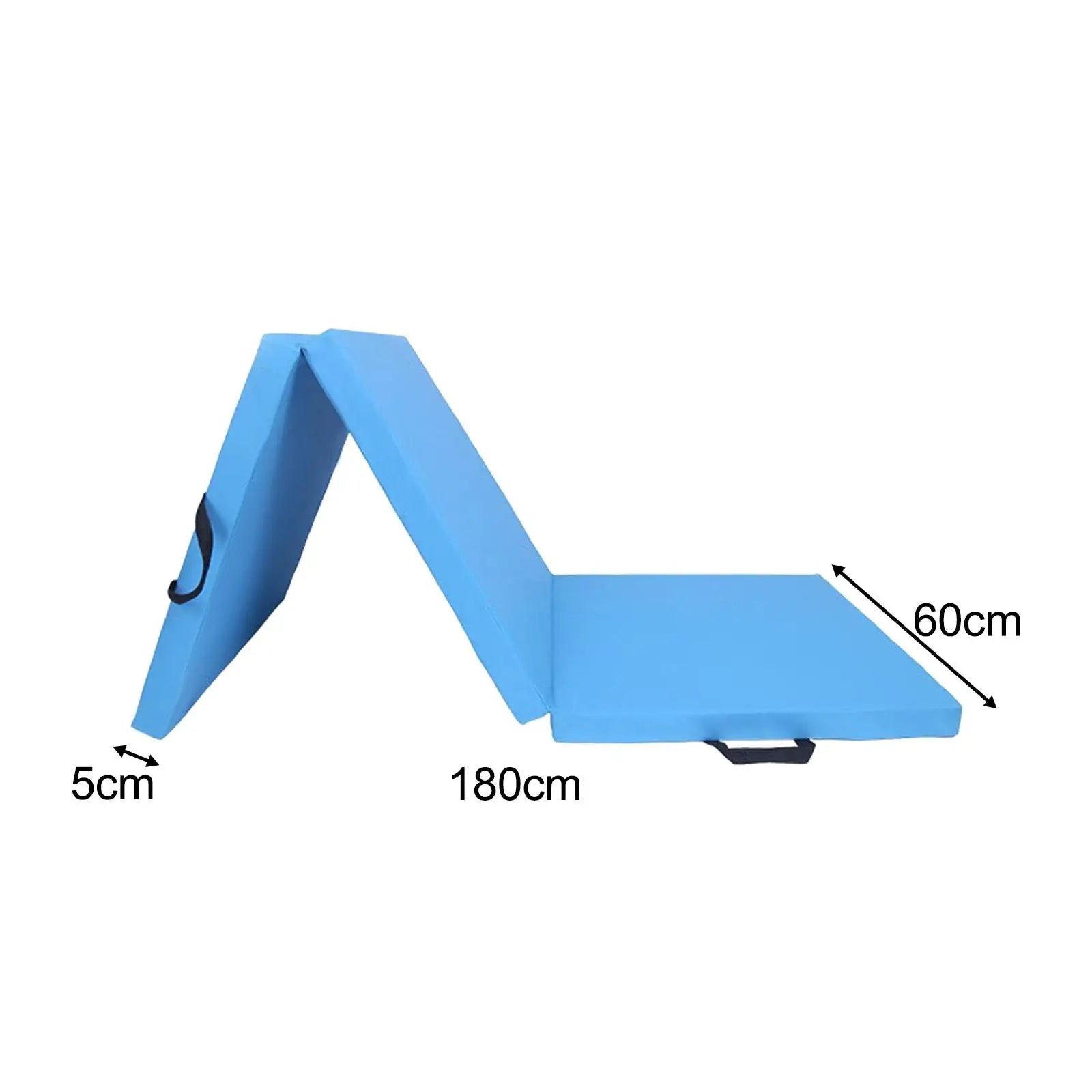 Three Fold Folding Exercise Mat Gym Thick Waterproof Yoga Pad Yoga Mat for