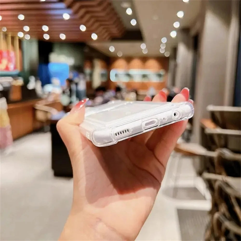 Clear Phone Case for Samsung Galaxy: Slim Shock-Absorbing Cover Tidesmit