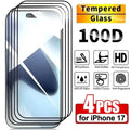 iPhone Tempered Glass Screen Protector - Full Coverage 4 Pack by Tidesmit AE 4 pieces High Definition Tidesmit