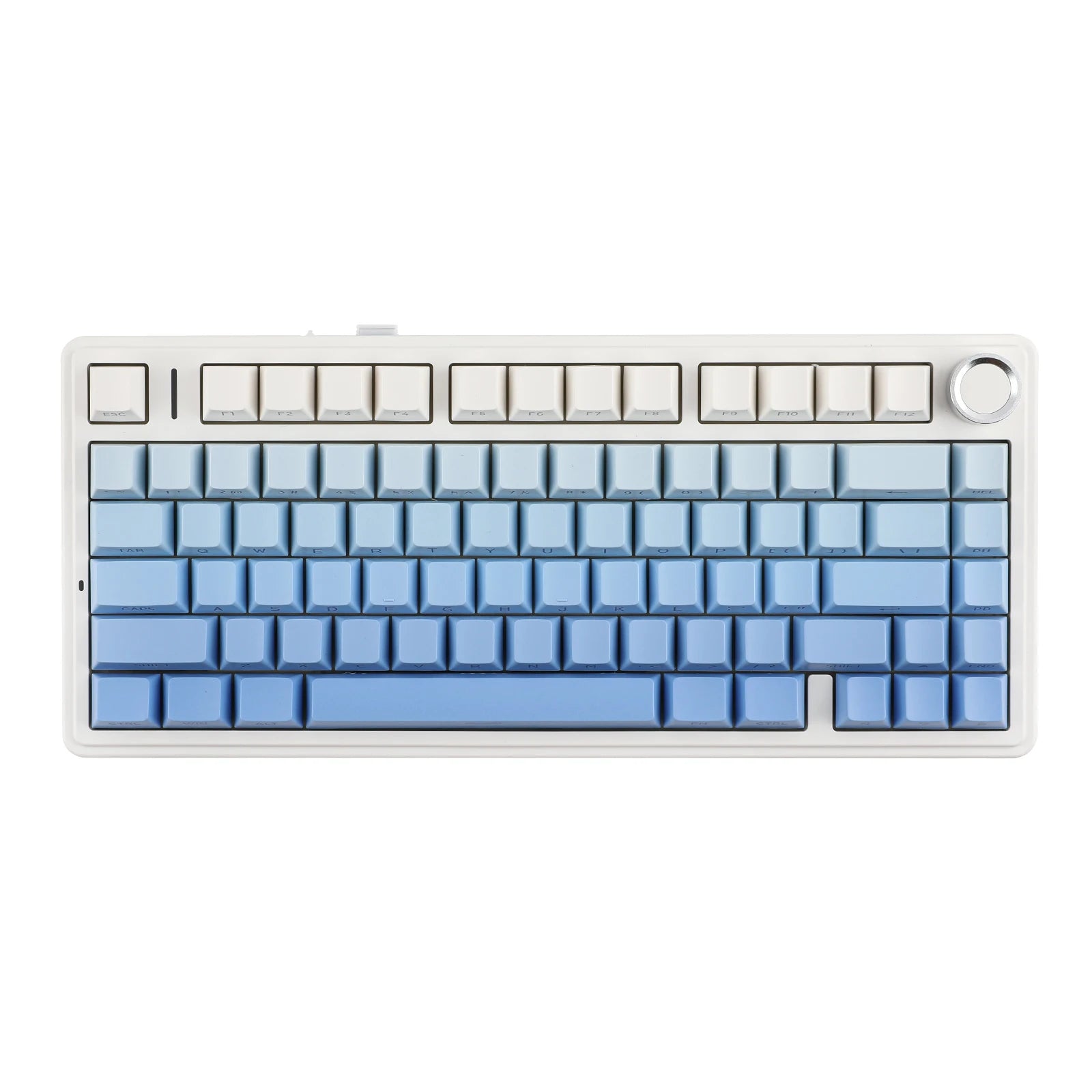 EPOMAKER x AULA F75 75% ANSI Hot-Swap Gasket Bluetooth 5.0/2.4G Wireless/Wired Mechanical Keyboard PBT Keycaps for Mac/Win