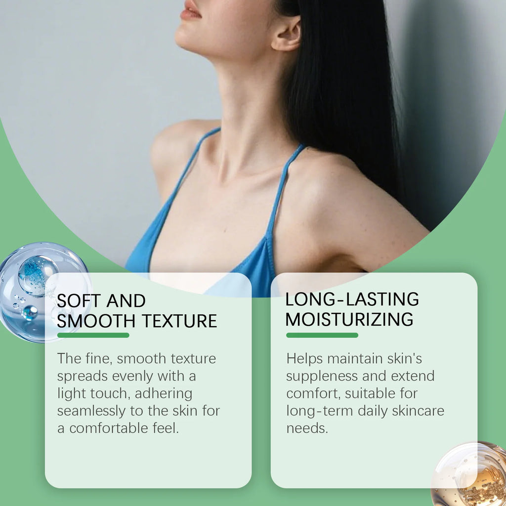 95% Aloe Vera Moisturizing Body Cream with 5% Coconut Oil Gentle Nourishing Tightening Skin Collagen Nicotinamide Body Lotion