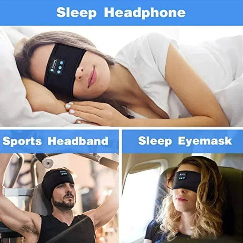 Bluetooth Sleep Headphones Headband | Washable Wireless Audio Tidesmit