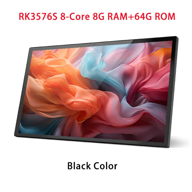 2026 New Slim Edge 15.6" Android POE Tablet Wall Mount Smart Home Control Panel With LED Lights IPS Touch Screen Display