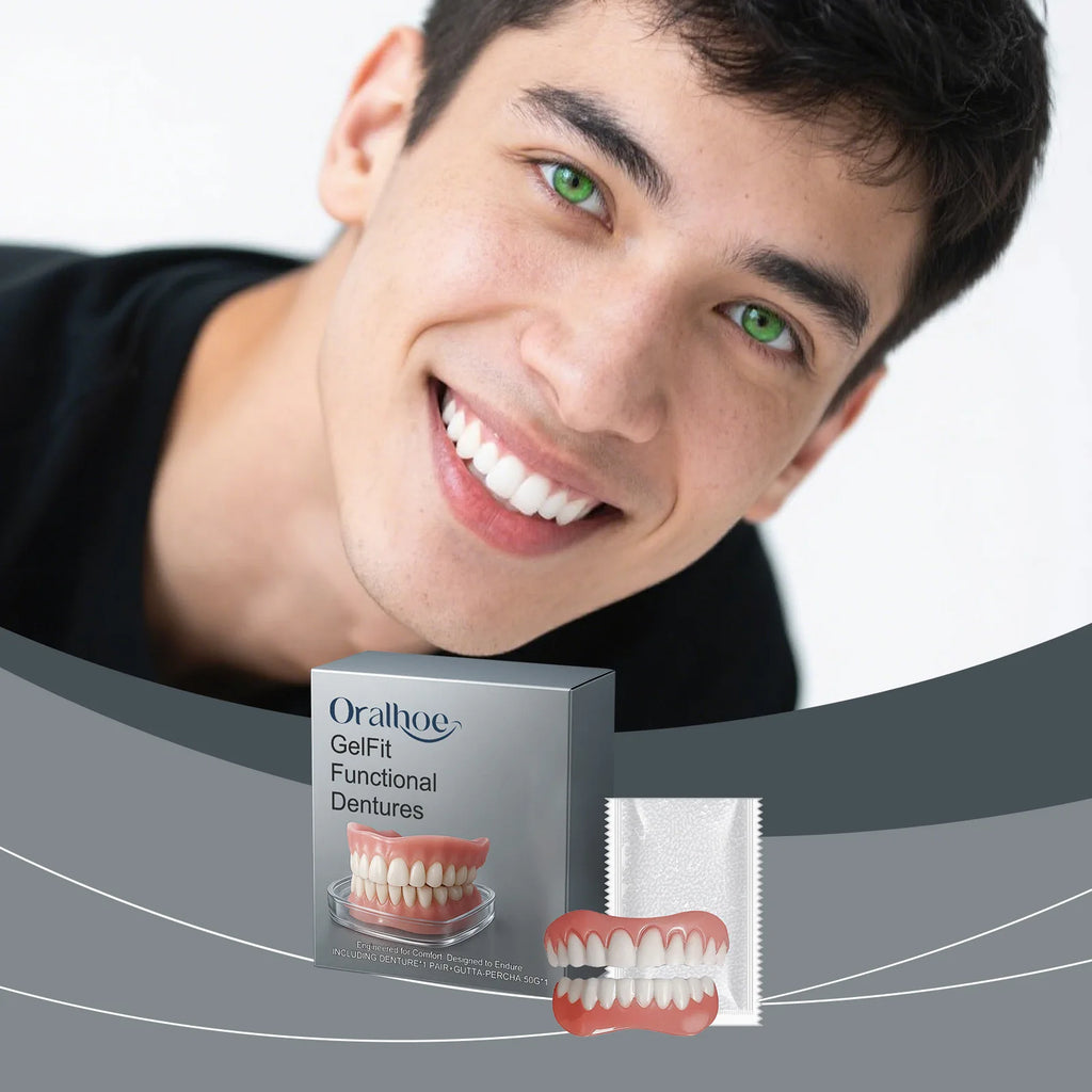 Tidesmit realistic soft silicone teeth gap filler set for comfortable upper and lower orthodontic smile aesthetic