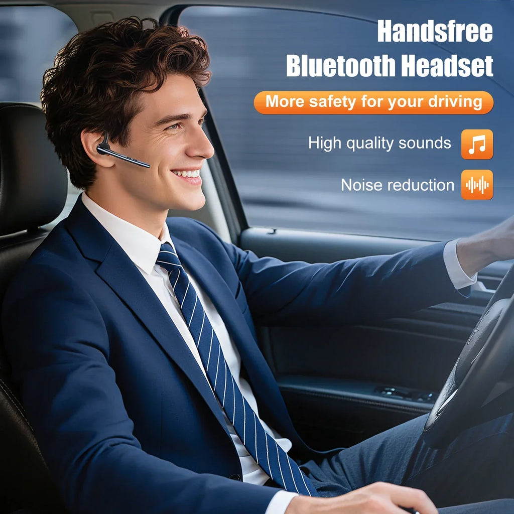Wireless Office Headset with Noise Cancelling Mic | Tidesmit Tidesmit