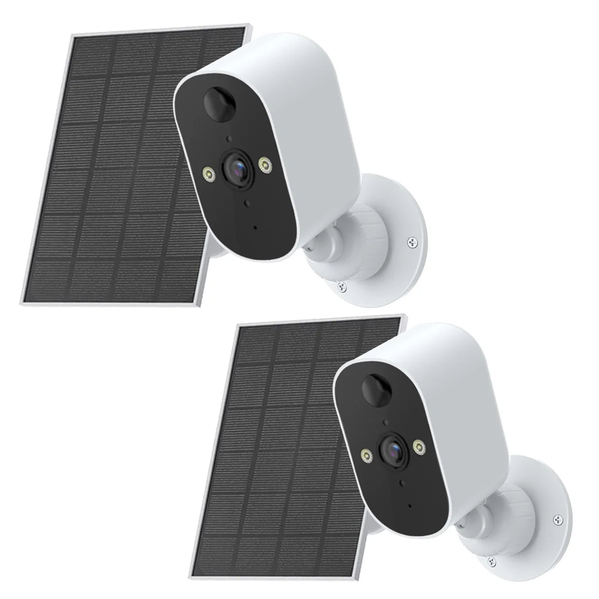 1080P WiFi Camera Outdoor Solar Battery Wireless Solar Powered Security Camera AI Motion Detection 2-Way Audio Night Vision