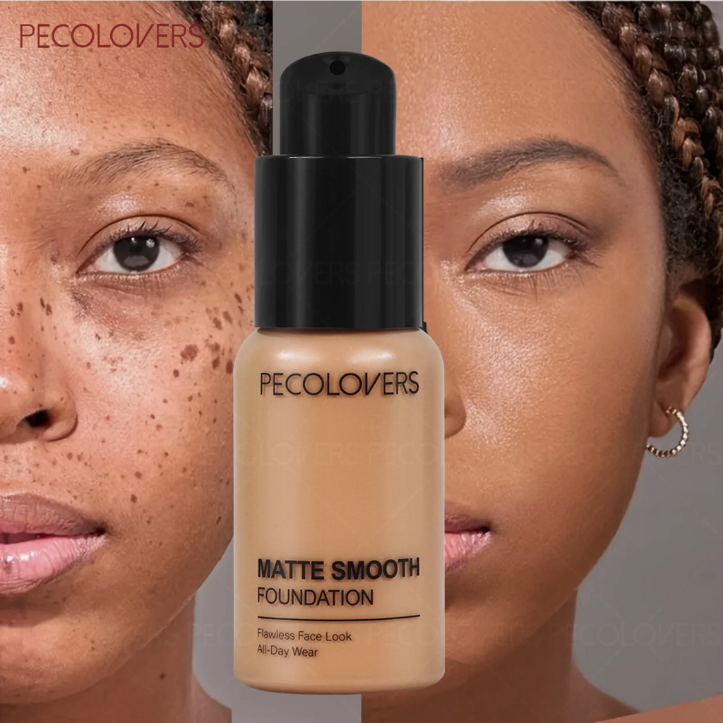 Tidesmit full coverage face foundation for oil control and waterproof long lasting wear in multiple skin tones
