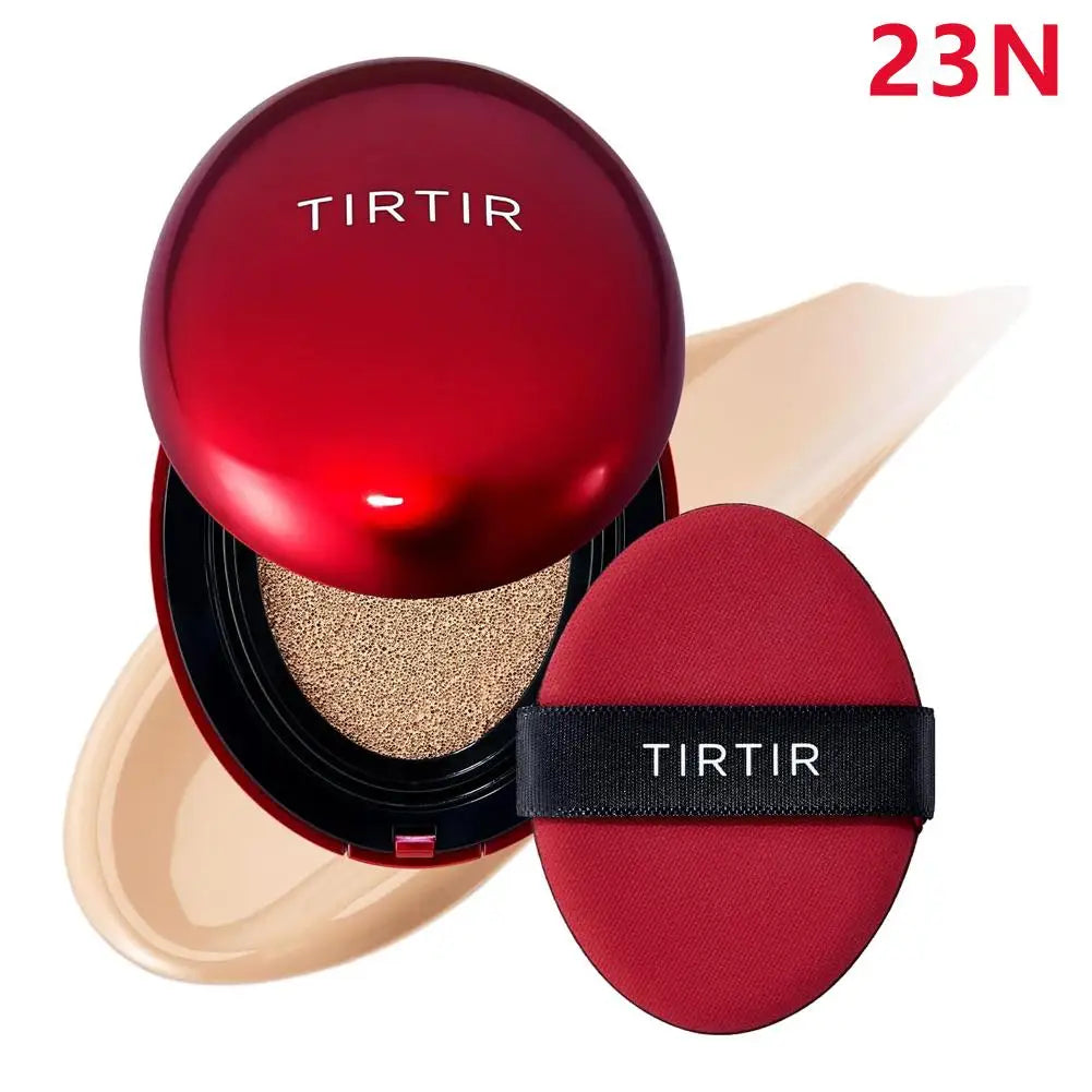 Tidesmit TIRTIR waterproof BB cream cushion foundation for long lasting radiant coverage face makeup texture view