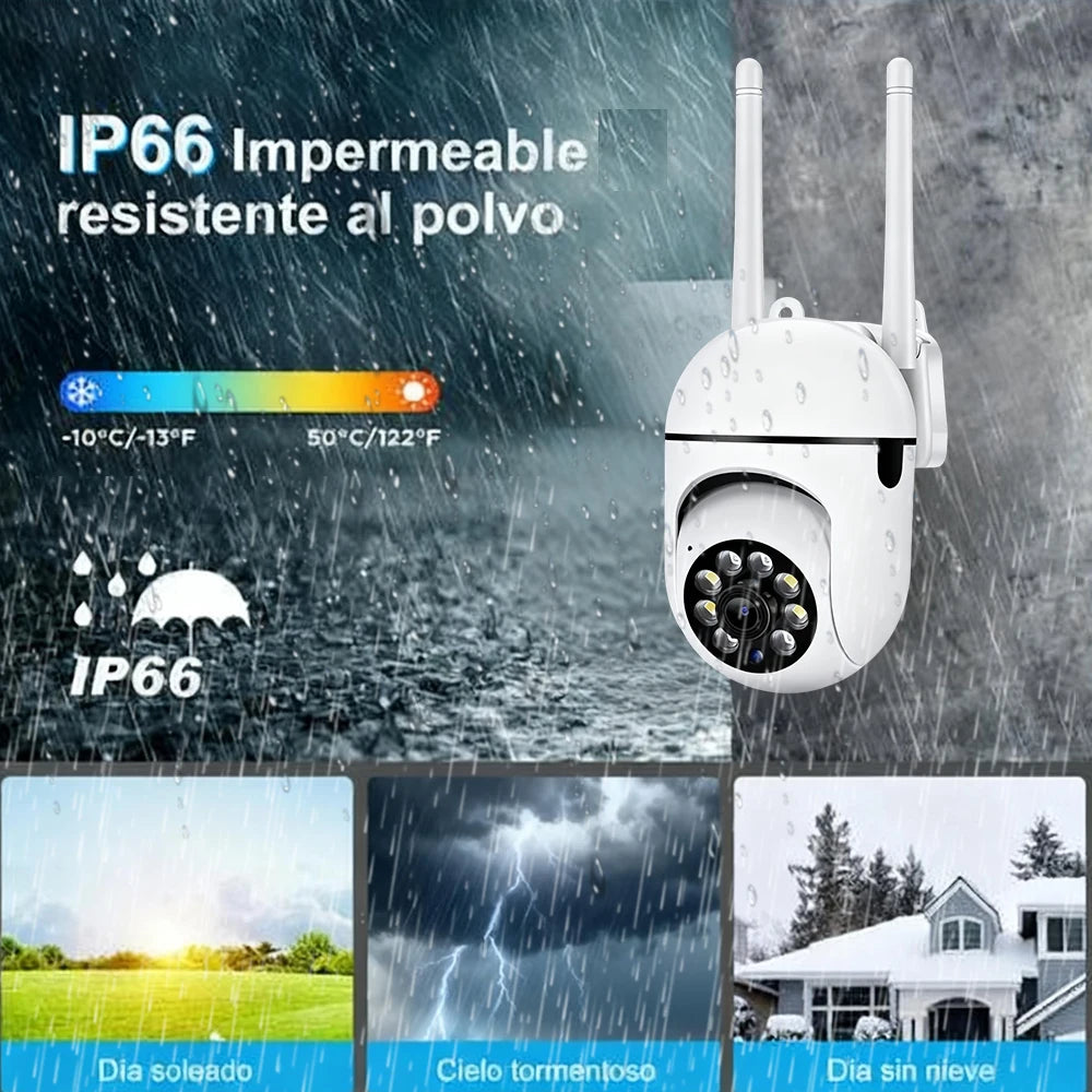 Cam720 5MP HD WiFi Surveillance Camera Home Color Night Auto Tracking Security IP Camera Indoor CCTV Surveillance Camera