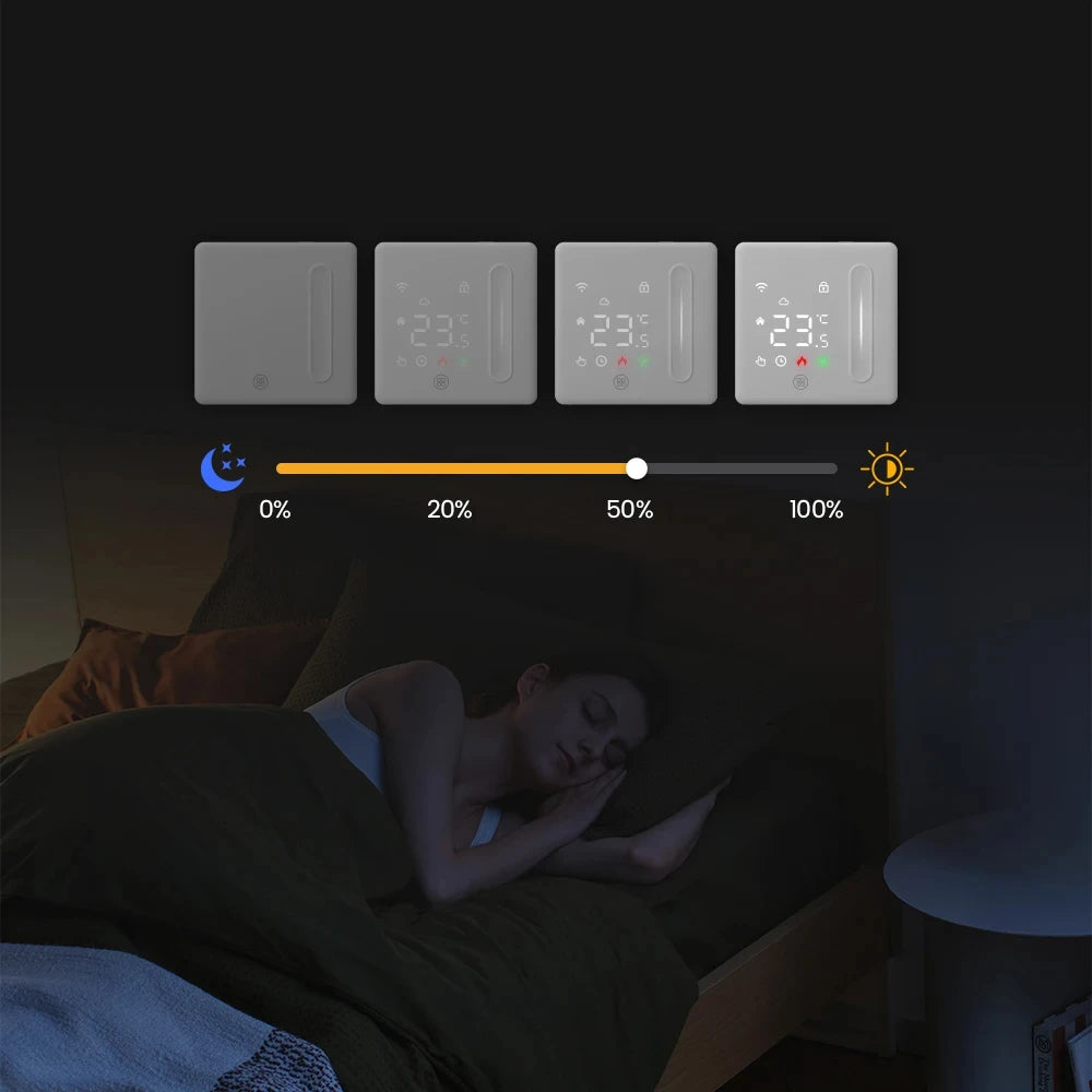 Tuya WiFi Smart Thermostat Temperature Water Electric Floor Heating Gas Boiler Controller Support Alice Alexa Google Home