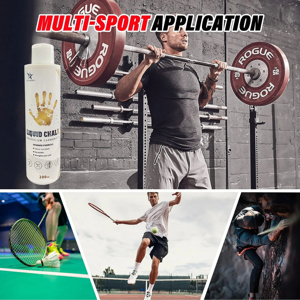Sports Liquid Magnesium Powder Fitness Lifting Efficient Anti Slip sweat-absorbing Cream Grip Liquid Magnesium For Rock Climbing