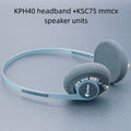 MMCX HiFi Over-Ear Headphones with Deep Bass and Low Latency Audio gray 40 75spk China Mainland Tidesmit
