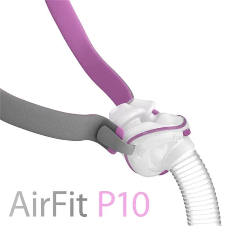 CPAP Elastic Headband Mask P10 Nasal Pillow Mask Includes 2 Adjustment Clips Suitable for Resmed Airfit P10 Nasal Mask Headband