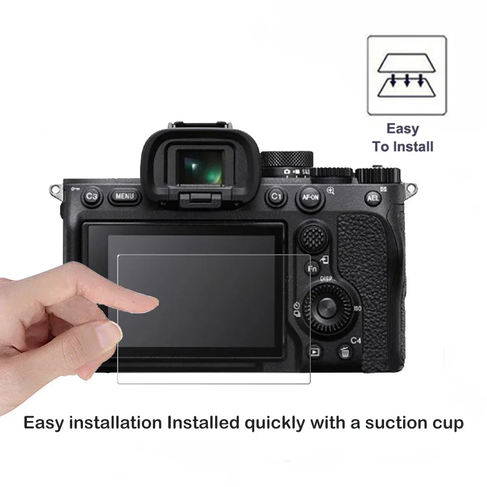 Sony Alpha Screen Protector | 9H Tempered Glass 2-Pack Tidesmit