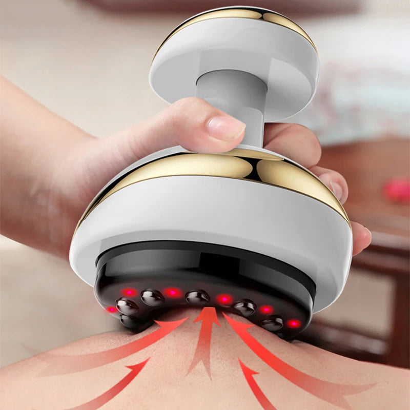 Electric Guasha Body Massager with Heat Therapy and Suction Body Shaping Massage Equipment Tidesmit
