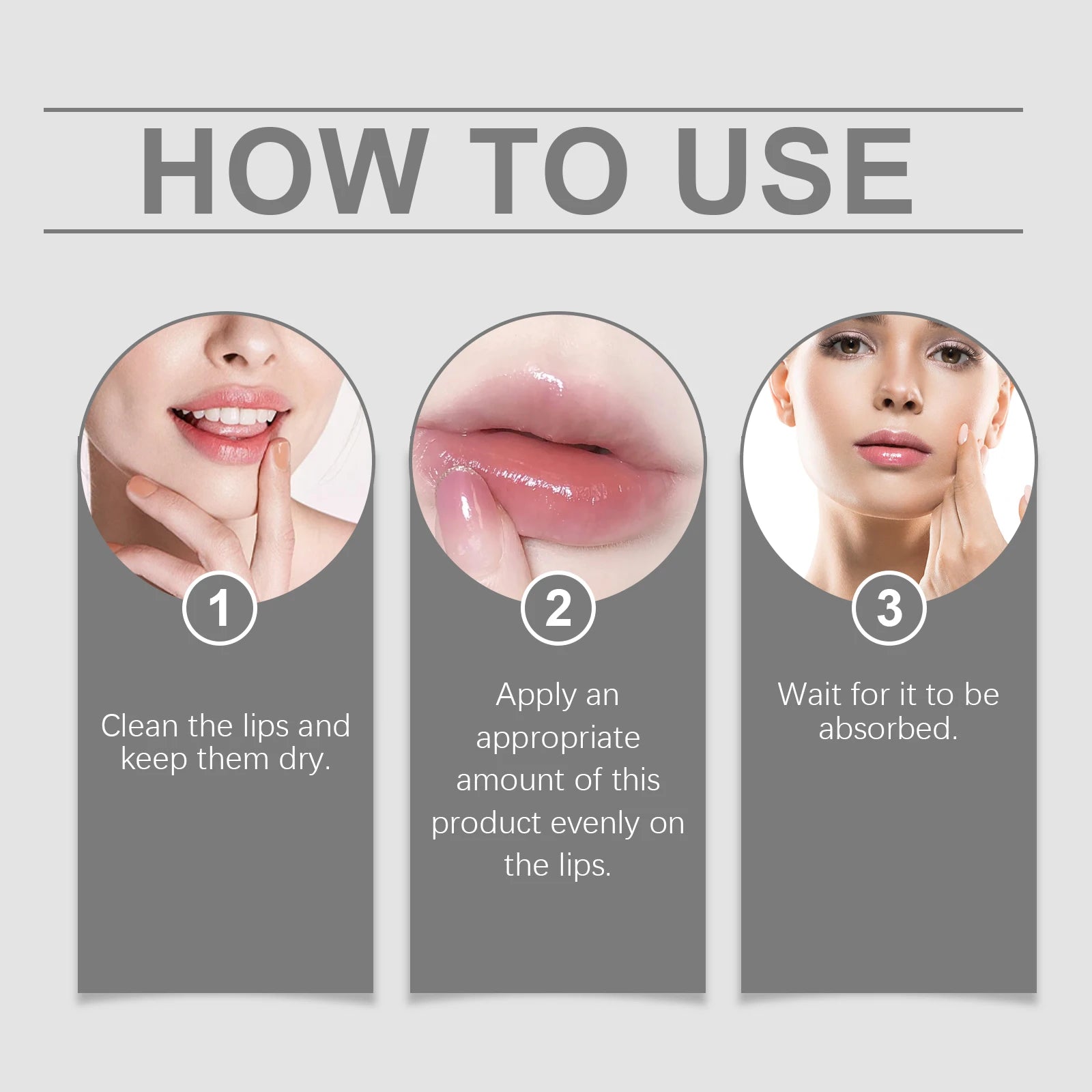Lip Plumping Serum – Hydrating Volumizing Formula by Tidesmit Lip Care Tidesmit