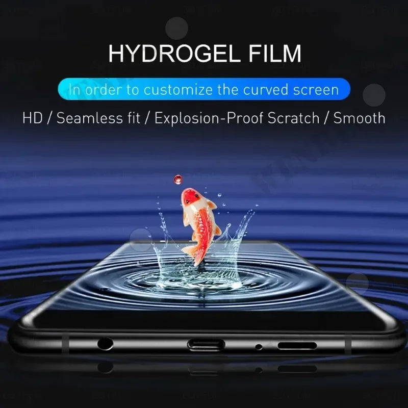 Oppo Screen Protector Hydrogel Film Full Coverage - 5 Pack Tidesmit