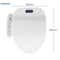 Smart Toilet Seat Cover - Water&Energy Saving, Instant Heating, Self-Cleaning, LED Night Light-Efficient Hygienic Bathroom Lid