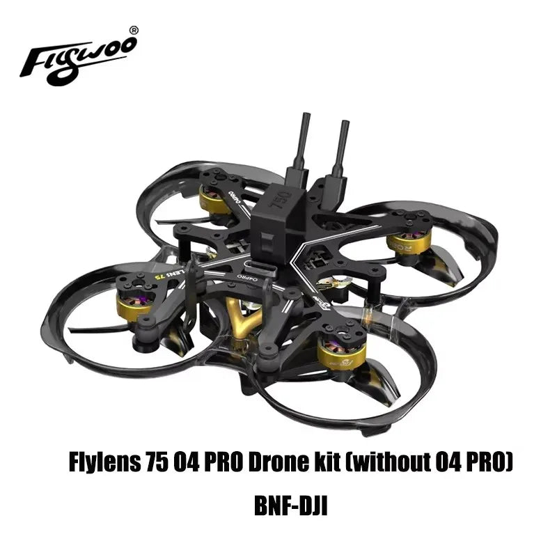 Flywoo Flylens 75 HD O4 FPV Drone | Compact 2S Racing Quadcopter 4 Tidesmit