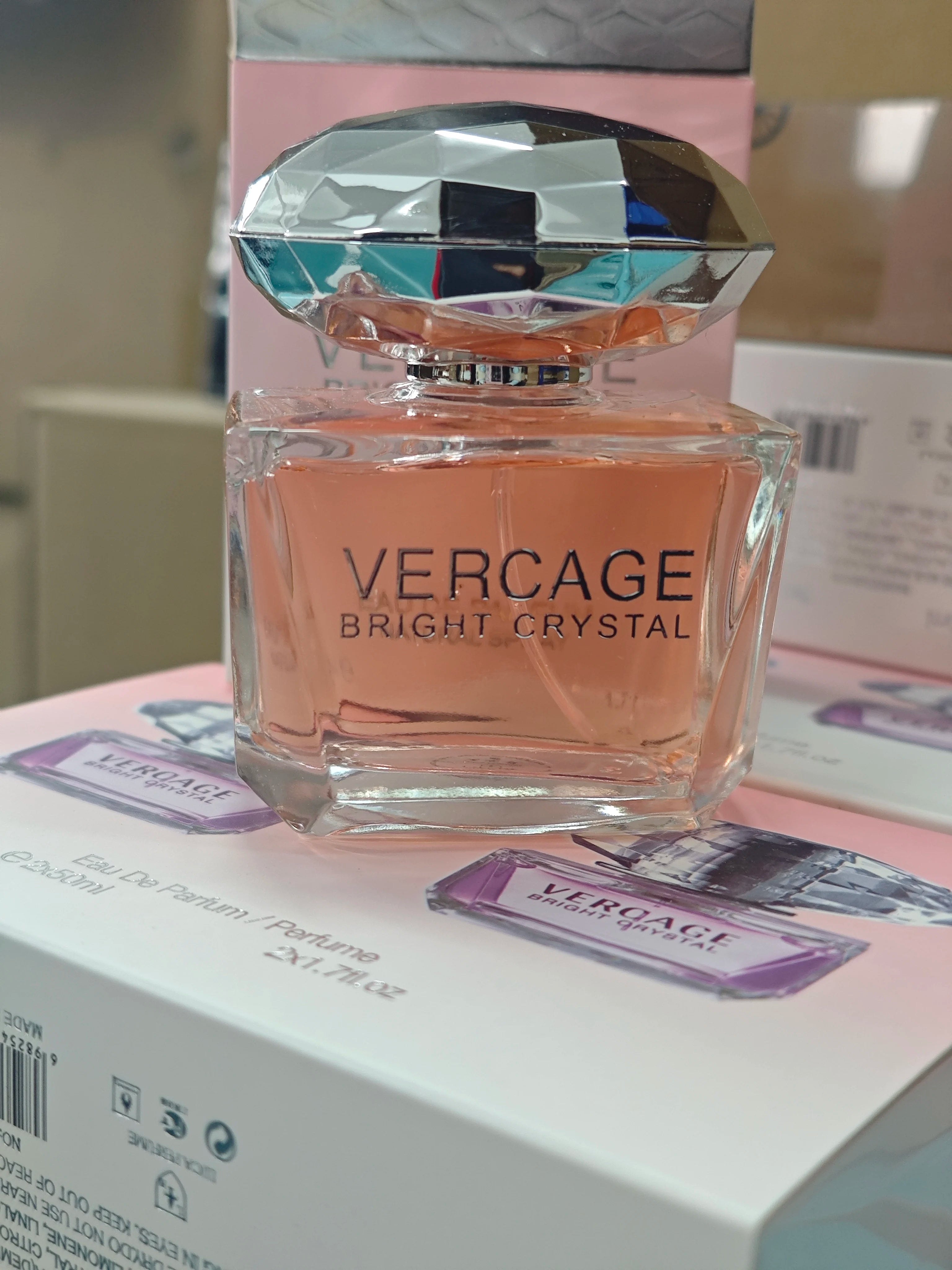 Tidesmit Crystal Diamond Series women's perfume with elegant osmanthus, peony, and pomegranate floral scent.