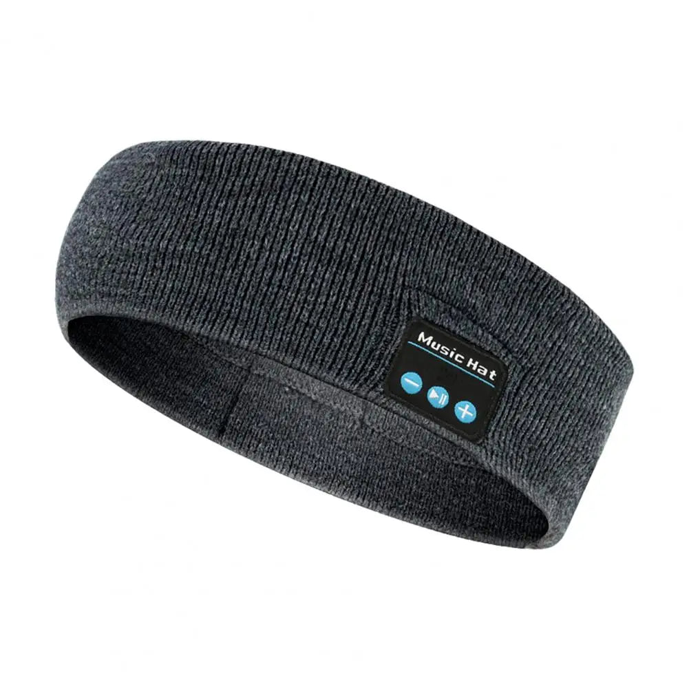 Bluetooth Sports Headband - Wireless Stereo Sound for Fitness Black China Tidesmit