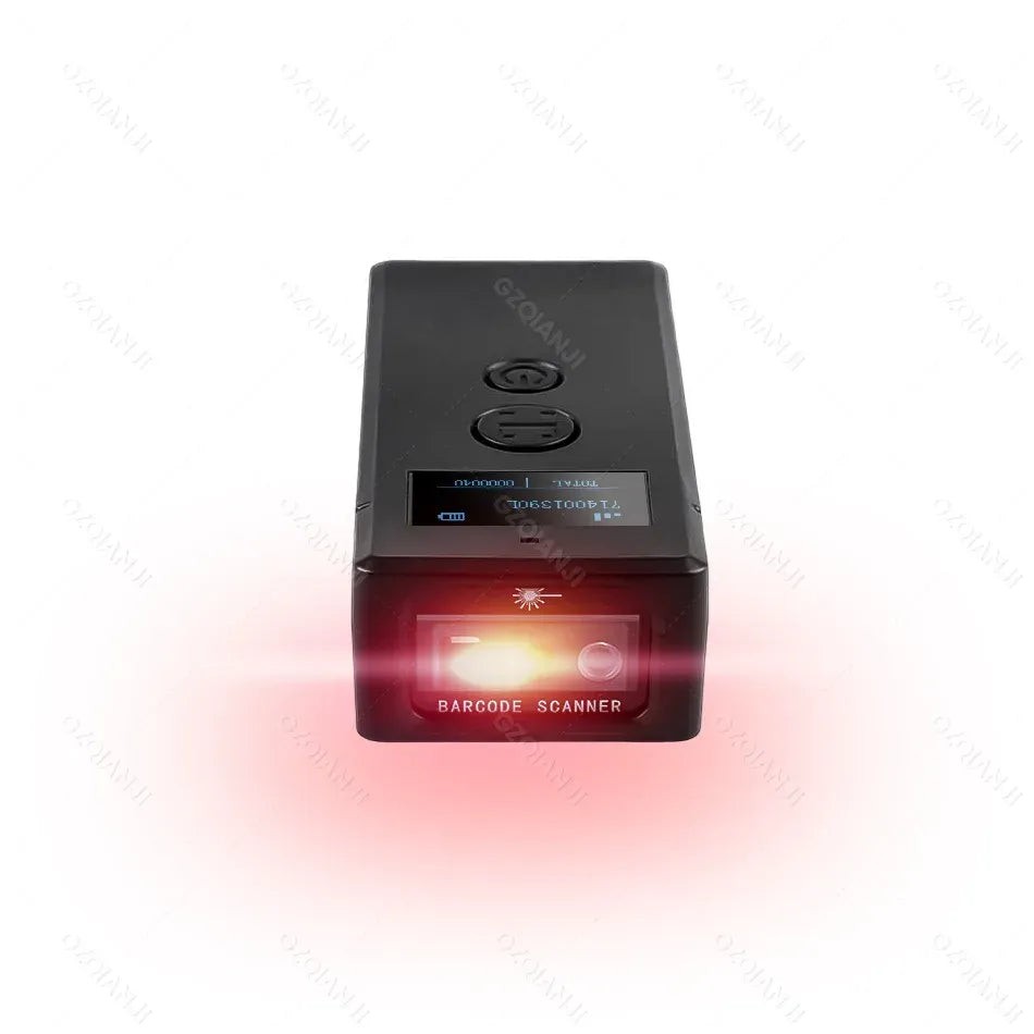 LCD Screen Bluetooth 2D Barcode Scanner with Display Support Mobile Phone iPad Wireless Barcode Reader 1D 2D QR Bar Code Machine