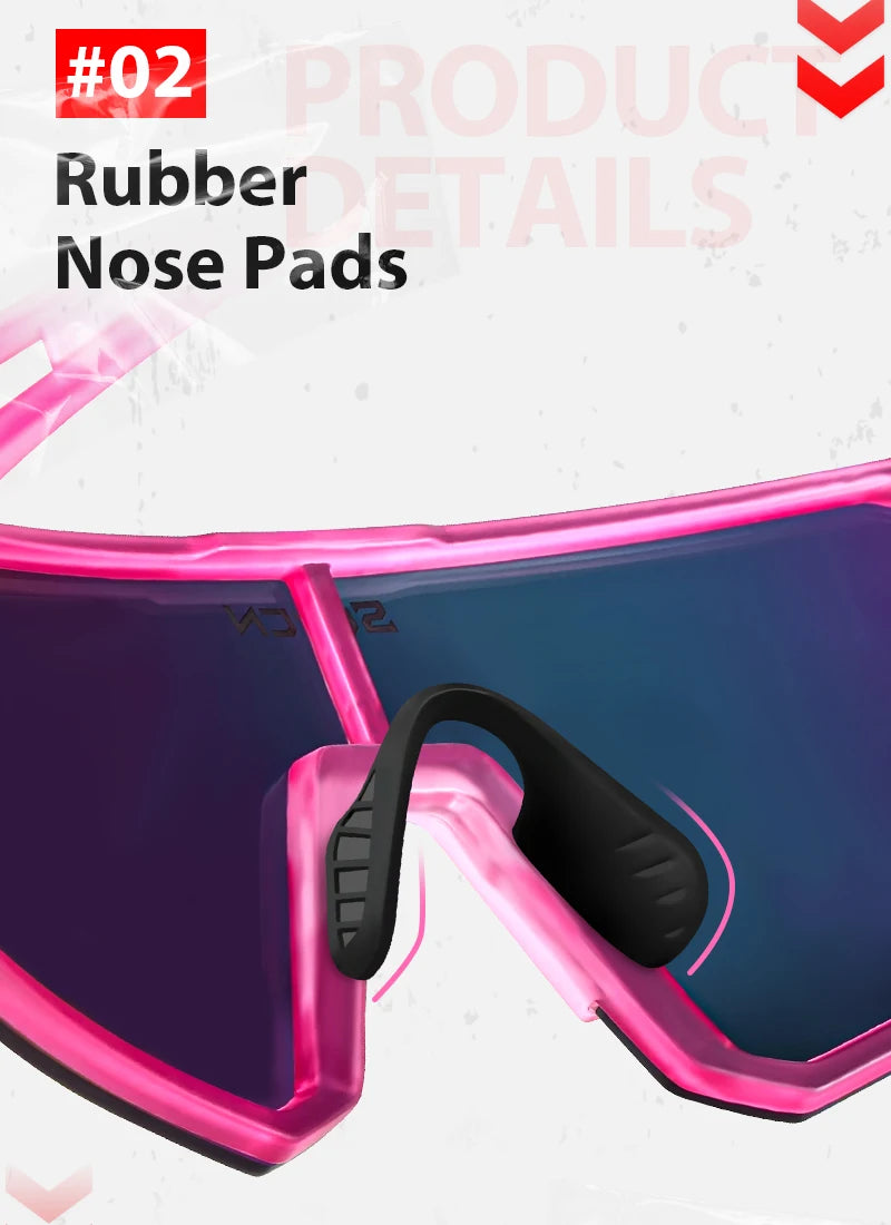 SCVCN Cycling Glasses UV400 Outdoor Sports Sunglasses Men MTB Cycling Glasses Women Road Bike Sunglasses Running Goggles