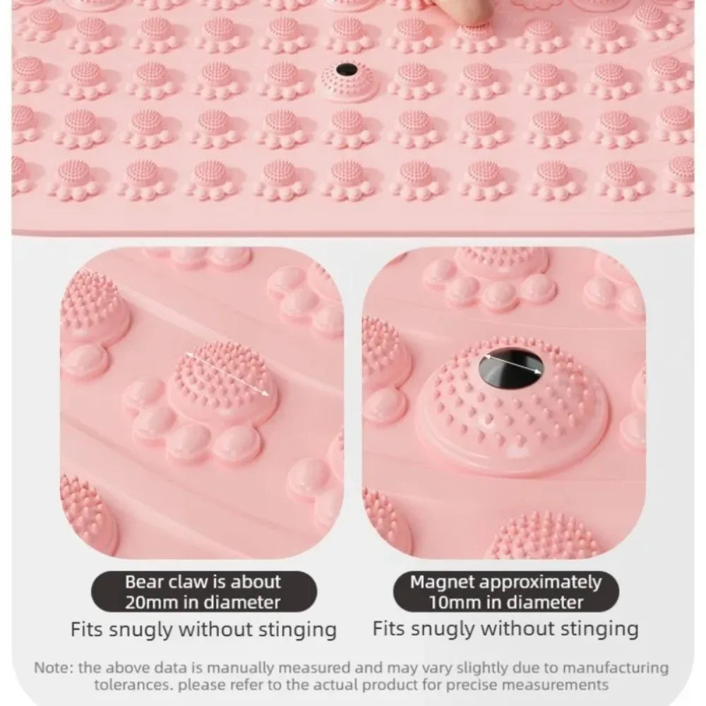 Foot Yoga Massage Acupressure Board Mat Anti Fatigue Walk Stone Acupoint Mat Particle Portable Massage Tool Foot Care Tools