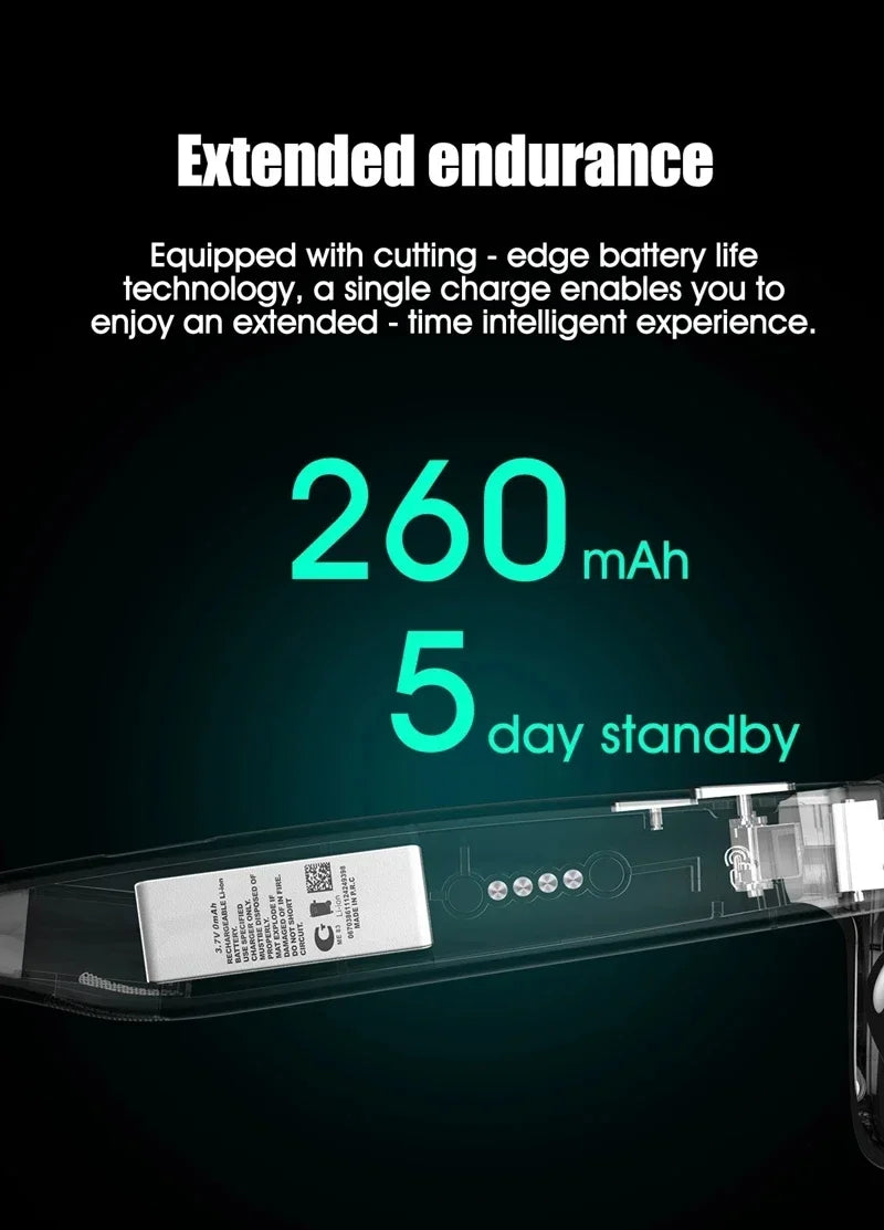 Smart Glasses AI Camera with Bluetooth Audio and Voice Translation Tidesmit