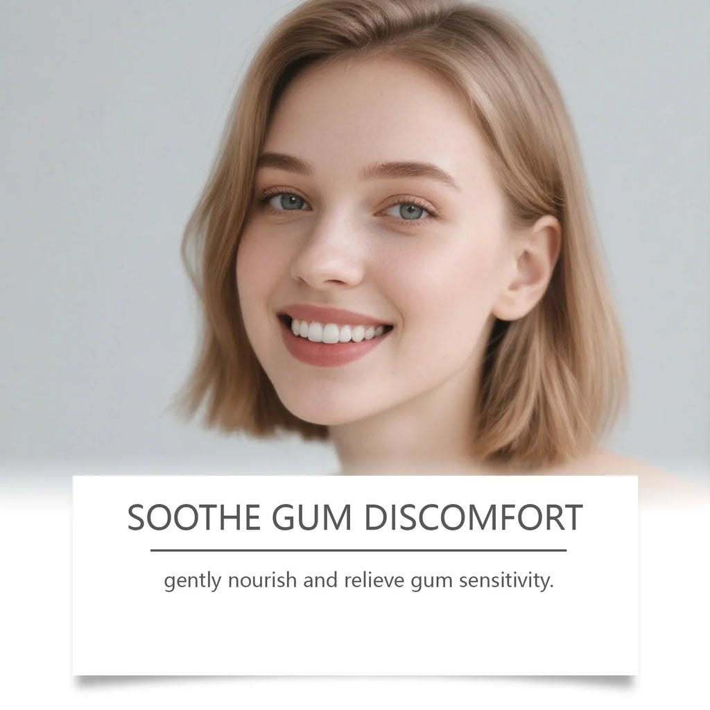 Tidesmit gum repair toothpaste for teeth whitening, dental stain removal, and sensitive tooth allergy relief