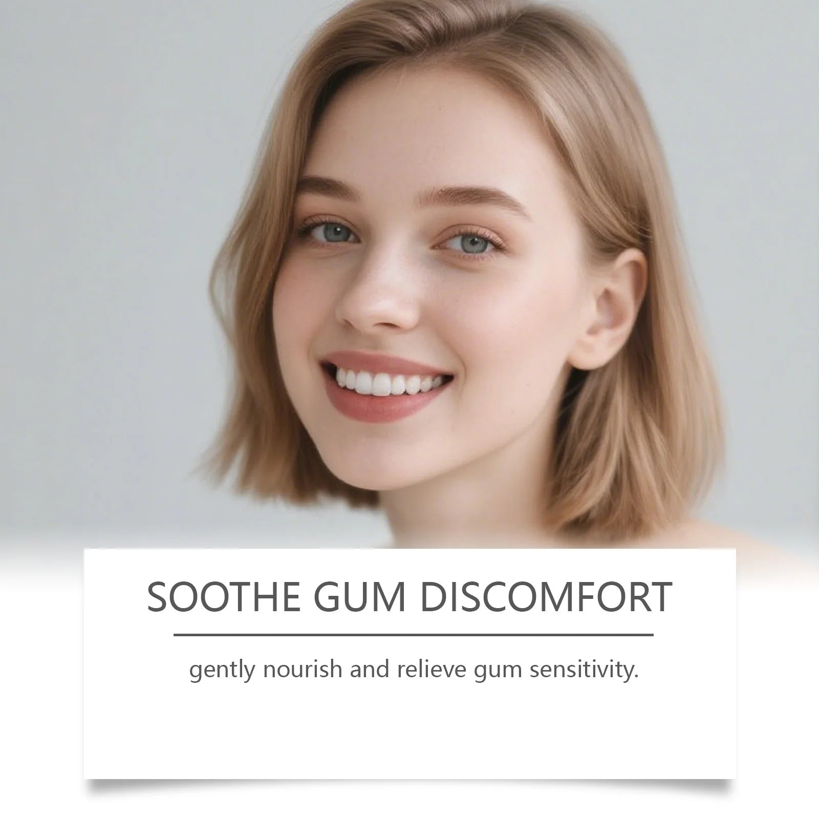 Tidesmit gum repair toothpaste for teeth whitening, dental stain removal, and sensitive tooth allergy relief