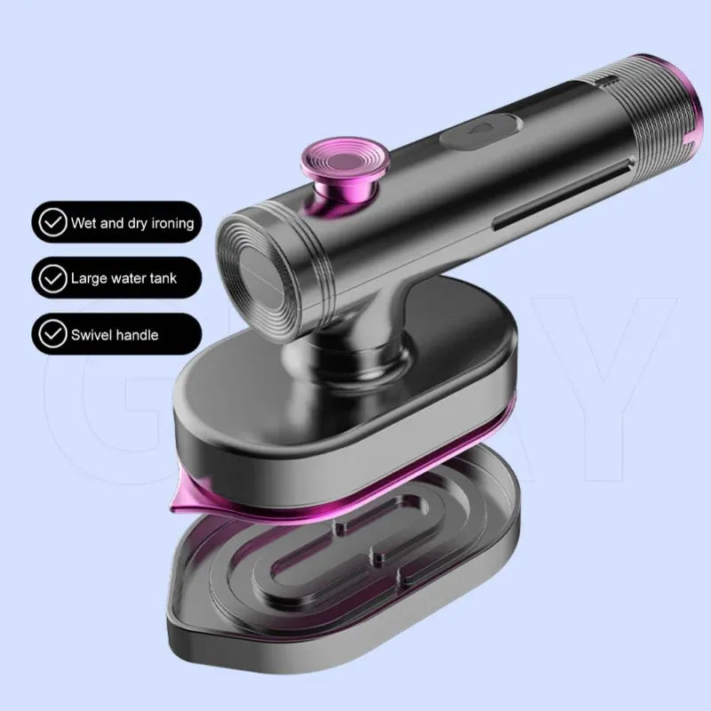 Kbxstart Foldable Portable Handheld Steam Iron US Plug