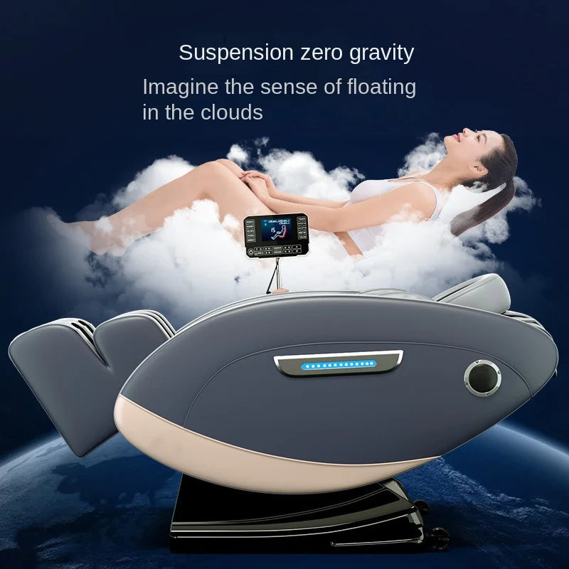 Shiatsu Full Body Massage Chair with Heat Therapy and 3D Rollers Massage Chairs Tidesmit