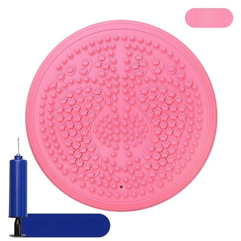 Inflatable Balance Trainer | Massage Stepper for Core Stability Massage Cushion powdered Tidesmit