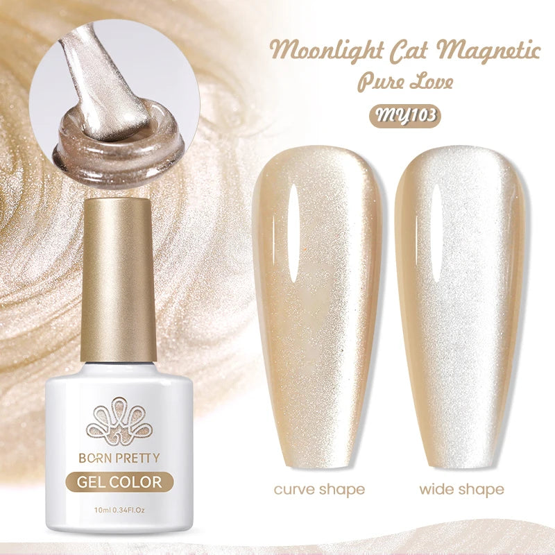 9D Cat Eye Gel Polish Magnetic UV LED Varnish for Professional Manicure Permanent Makeup Machines 57450-2 Tidesmit