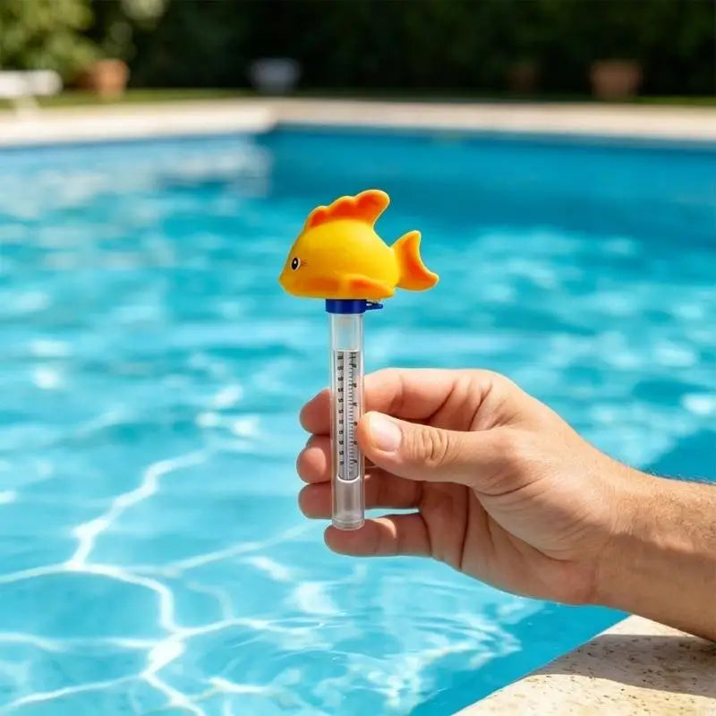 D0AF Upgrades Animal Floating Pool Thermometers for Kids Bath with Fast Response Time & 0-50℃ Wide Measurement