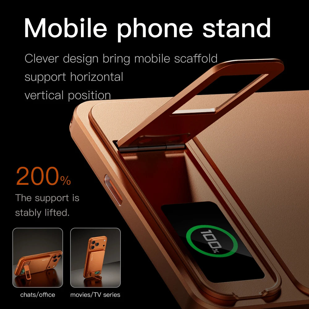 Magnetic Wireless Power Bank 10000mAh - Fast PD Travel Charger Tidesmit