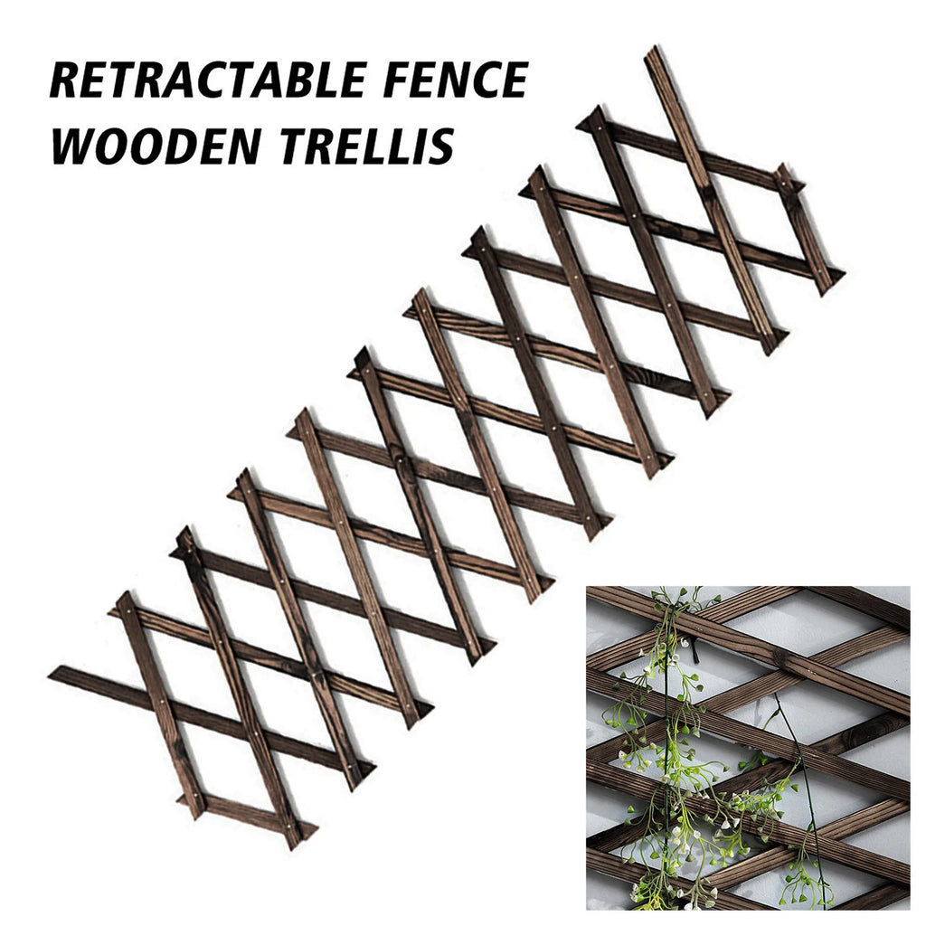Expandable Plant Climb Hanging Frame Trellis Plant Support Fence Indoor Plant Vertical Rack Wall Decor For Room Patio Garden