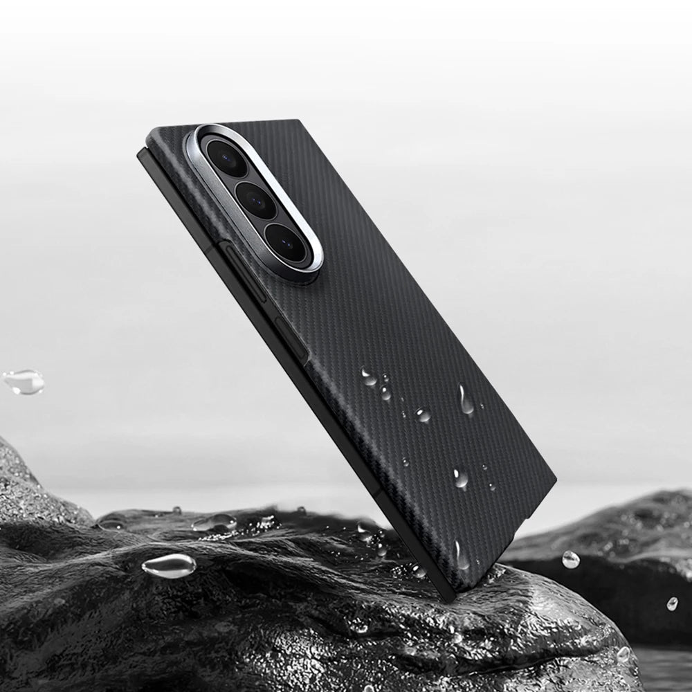 Galaxy Z Fold 7 Aramid Carbon Fiber Case with MagSafe Slim Fit Tidesmit