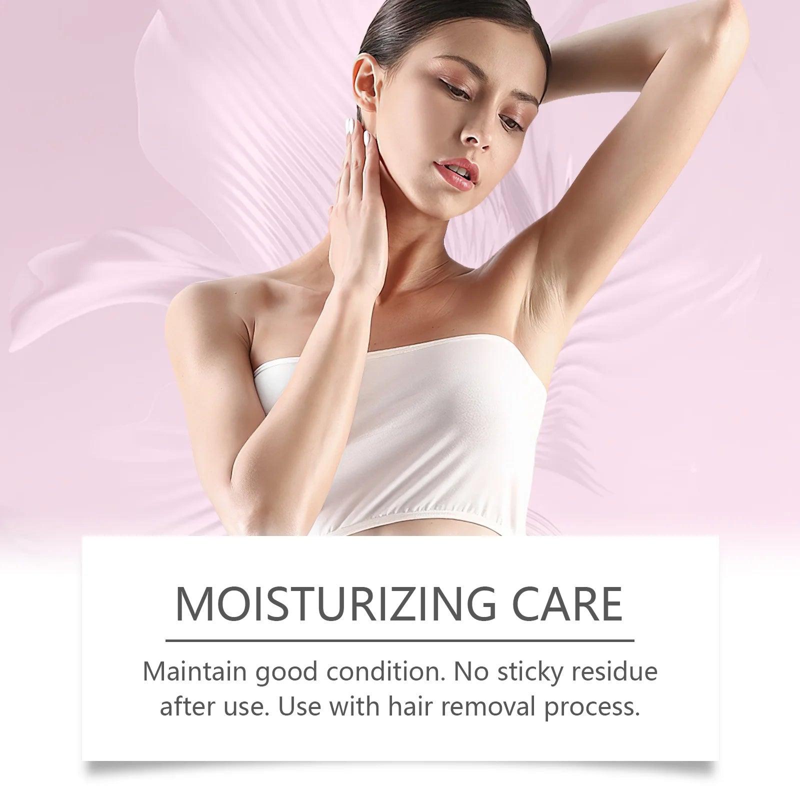 Oceaura Underarm Hair Removal Essential Oil for moisturizing dry skin after shaving or hair removal treatment.