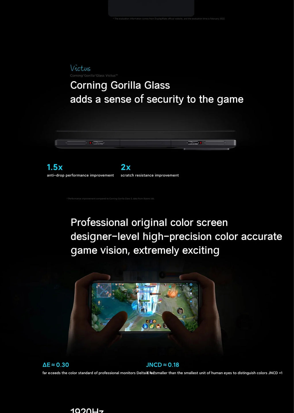 Redmi K50 Esports Version 5G ROM 128GB/256GB SmartPhone Android 6.67inch 2400x1080 Screen 64MP Rear Camera Used Phone