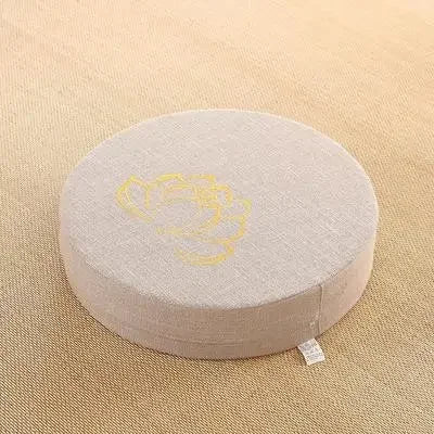 40X6CM Yoga Meditate PEP Hard Texture Meditation Cushion Backrest Pillow Japanese Tatami Mat Removable and Washable