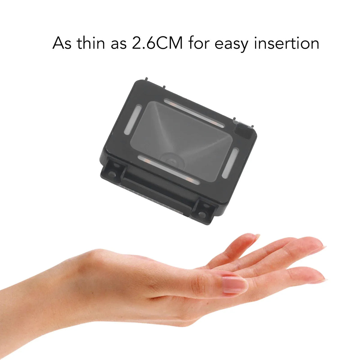 Barcode Scanner Module Embedded 2D Barcode Reader Module Fixed Mount Automatic Induction Ultra Thin for Self Service Equipment