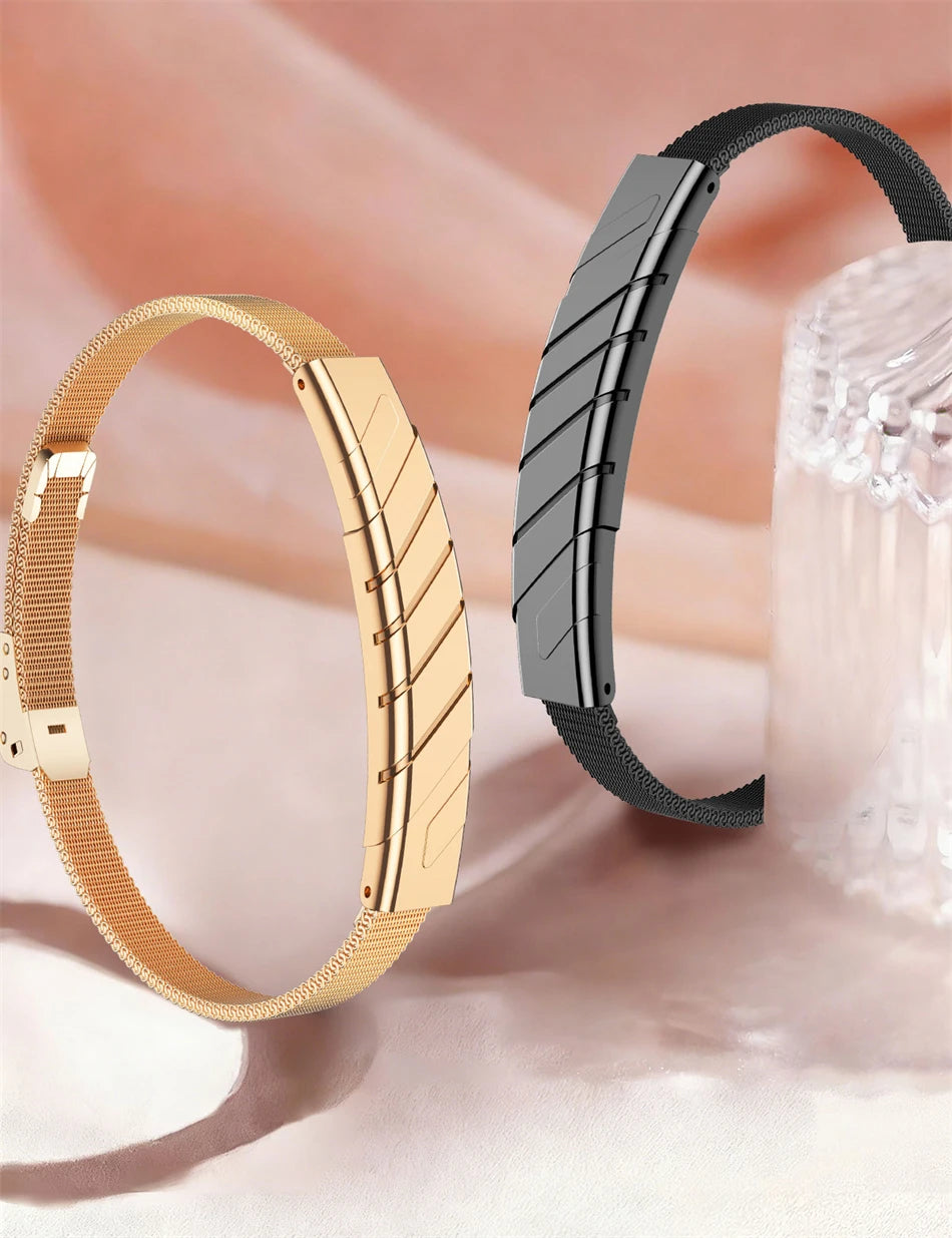 2026 New Bluetooth Smart Bracelet Health Wristband Heart Rate Sleep Stress Monitoring Sport Fitness Tracker No Screen Smartwatch