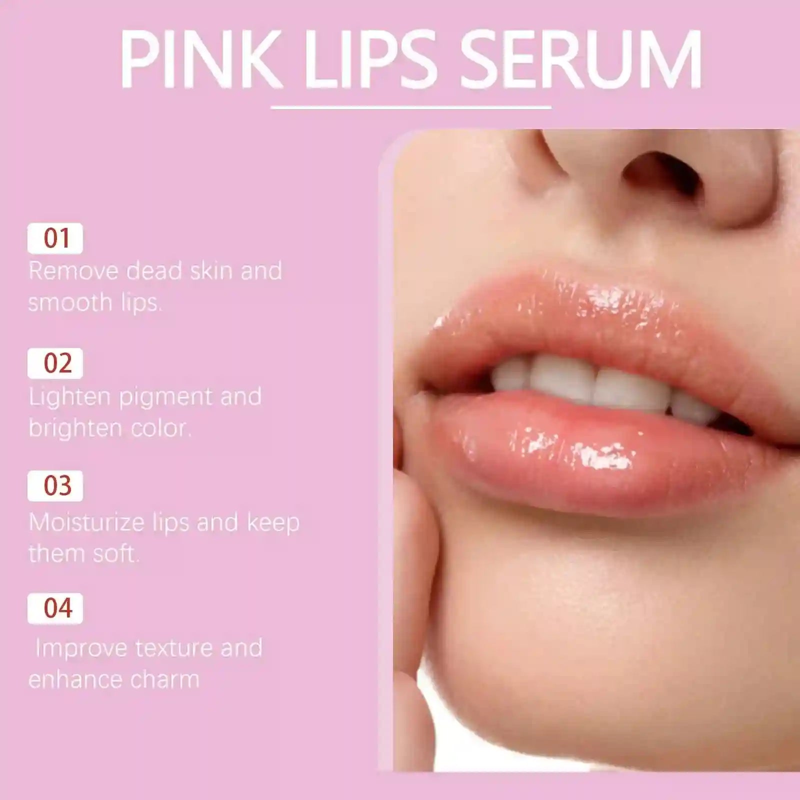 Instant Lip Plumping Serum | Moisturizing Anti-Wrinkle Treatment Lip Care Tidesmit