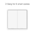ZigBee Wireless 4 Gang 12 Scene Tuya Switch Push Button Controller Battery Powered Automation Scenario Work Alexa Google Home